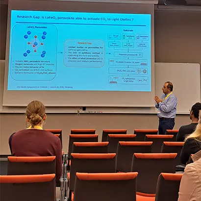 ECOLEFINS at the 21st Nordic Symposium on Catalysis, Gothenburg, Sweden
